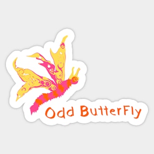 Odd Butterfly Sticker